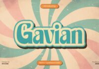 Gavian Regular Font - Featured Image