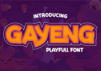 Gayeng Font - Featured Image