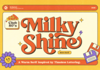 Gc Milky Shine Font - Featured Image