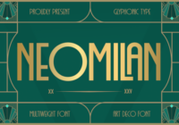 Gc Neomilan Font - Featured Image