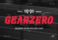 Gearzero Font - Featured Image