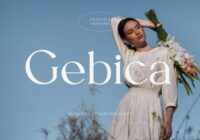 Gebica Font - Featured Image