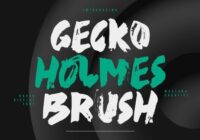 Gecko Holmes Font - Featured Image