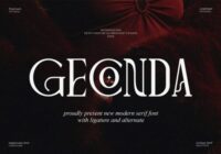 Geconda Font - Featured Image