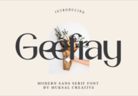 Geefray Font - Featured Image