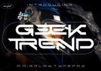 Geek Trend Font - Featured Image