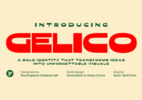 Gelico Regular Font - Featured Image