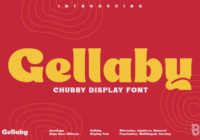 Gellaby Font - Featured Image