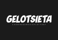 Gelotsieta Font - Featured Image