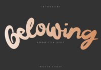 Gelowing Font - Featured Image