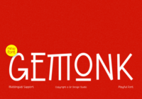 Gemonk Font - Featured Image