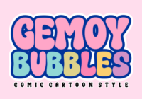 Gemoy Bubbles Font - Featured Image