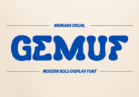 Gemuf Font - Featured Image