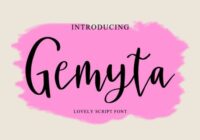 Gemyta Font - Featured Image
