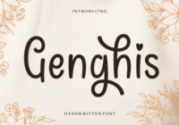 Genghis Font - Featured Image