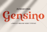Gensino Font - Featured Image