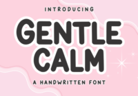 Gentle Calm Font - Featured Image