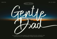 Gentle Dad Font - Featured Image