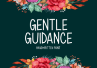 Gentle Guidance Font - Featured Image