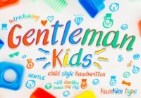 Gentleman Kids Font - Featured Image