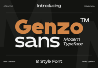 Genzo Font - Featured Image