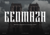 Geomaza Font - Featured Image