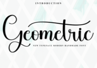 Geometric Font - Featured Image