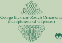 George Bickham Rough Ornaments Font - Featured Image