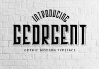 Georgent Font - Featured Image