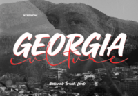 Georgia Culture Font - Featured Image