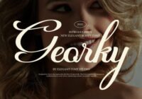 Georky Wedding Script Font - Featured Image