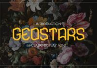Geostars Font - Featured Image