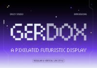 Gerdox Font - Featured Image