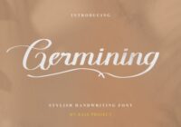 Germining Font - Featured Image
