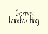 Gernas Font - Featured Image