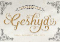 Geshya Font - Featured Image