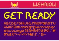 Get Ready Font - Featured Image