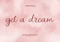 Get a Dream Font - Featured Image