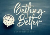 Getting Better Font - Featured Image