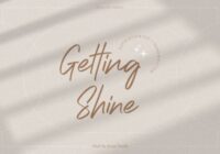 Getting Shine Font - Featured Image