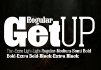 Getup Regular Font - Featured Image