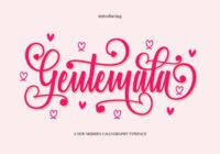 Geutemala Font - Featured Image