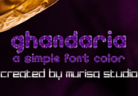 Ghandaria Font - Featured Image