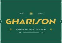 Gharison Font - Featured Image