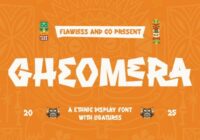 Gheomera Font - Featured Image