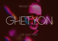Ghetyon Font - Featured Image