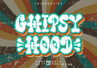 Ghipsy Hood Font - Featured Image