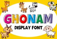 Ghonam Font - Featured Image