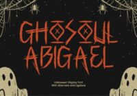 Ghosoul Abigael Font - Featured Image