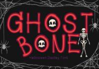 Ghost Bone Font - Featured Image